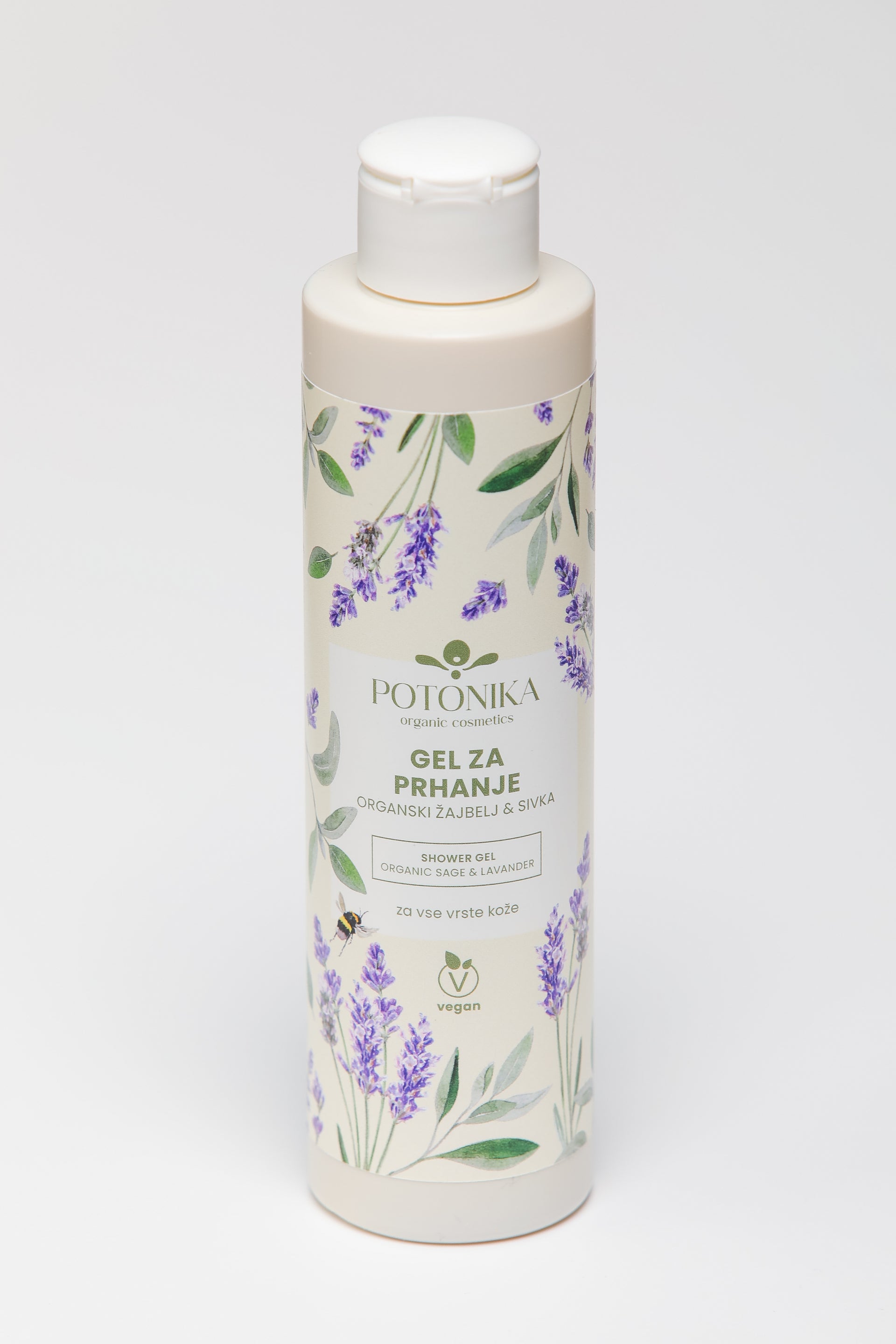 GEL ZA PRHANJE ORGANSKI ŽAJBELJ & SIVKA 200 ml